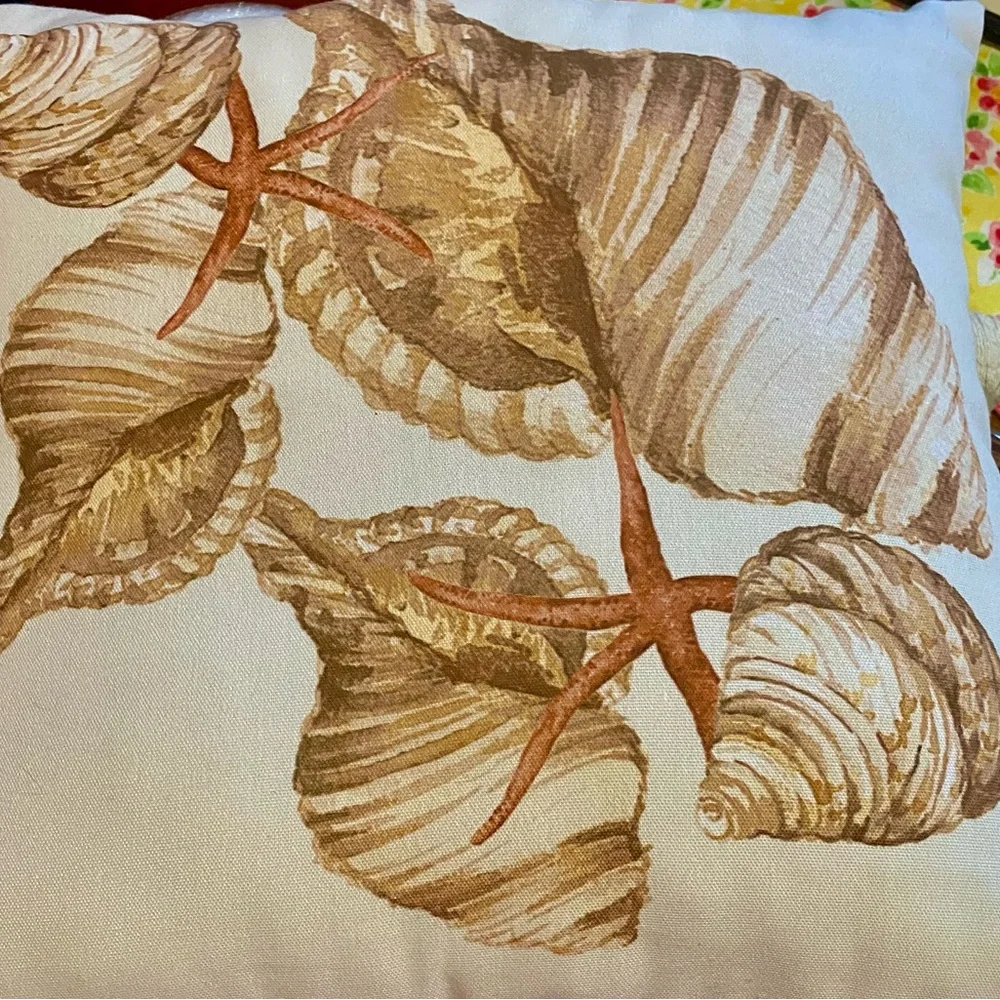 Pottery Barn 20 in Square Pillow. Made in USA, in new condition. Indoor/Outdoor
